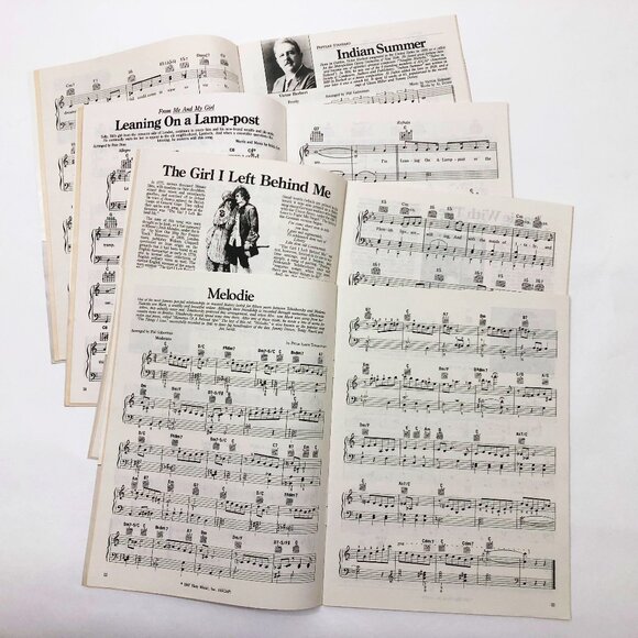 Vintage Sheet Music Magazine 1986 & 1987 Set of 4 June/July Oct. Dec. March - Picture 11 of 12